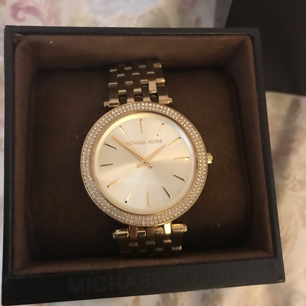 michael kors gold watch